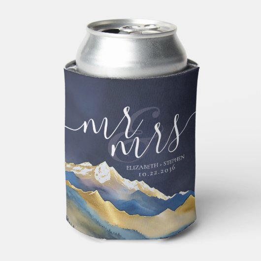 Fröhliches Jubiläum für die Liebe nach Hochzeit Dosenkühler (Kanne Vorderseite)