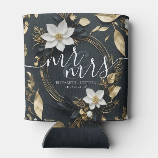 Fröhliches Jubiläum für die Liebe nach Hochzeit Dosenkühler (Rückseite)