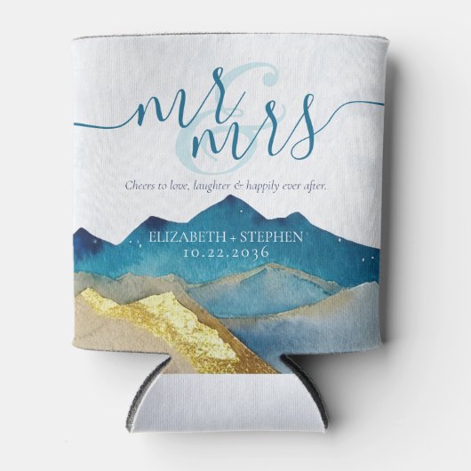 Fröhliches Jubiläum für die Liebe nach Hochzeit Dosenkühler (Vorderseite)