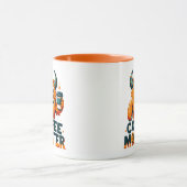 Fröhliches Kaffeemonster Tasse (Zentrum)