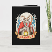 Fröhliches Krampus-Monster-Weihnachten Xmas Santa