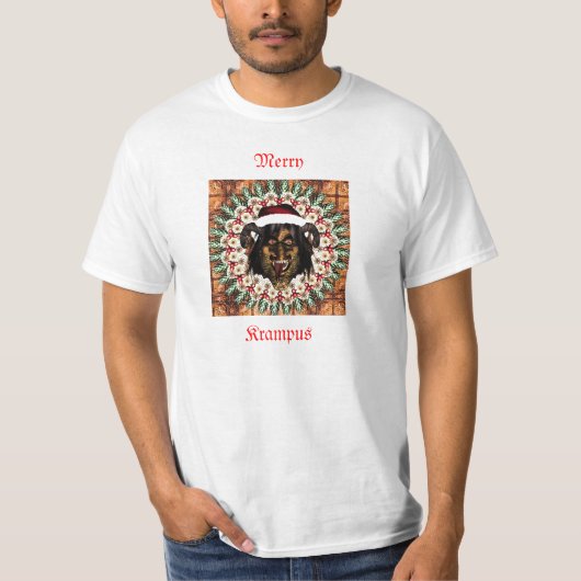 Fröhliches Krampus T-Shirt (Vorderseite)
