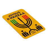 Fröhliches Kwanzaa Magnet (Rechte Seite)