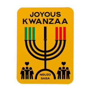 Fröhliches Kwanzaa Magnet