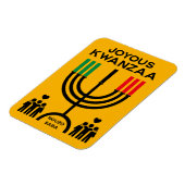 Fröhliches Kwanzaa Magnet (Linke Seite)