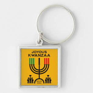 Fröhliches Kwanzaa Schlüsselanhänger