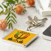 Fröhliches Kwanzaa Schlüsselanhänger (Seite)