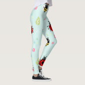 fröhliches Ladybug-Design Leggings (Rechts)