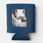 Fröhliches Liebe-Lachen nach Hochzeit Dosenkühler (Rückseite)