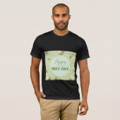 Fröhliches Maidesign T-Shirt (Vorne ganz)