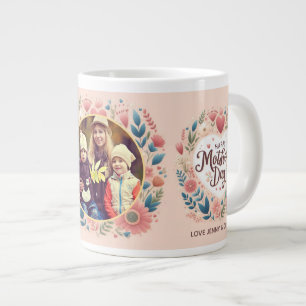 Fröhliches Mutter-Tag-Foto Jumbo-Tasse