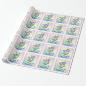 Fröhliches Muttertag-2-Kartographiepapier Geschenkpapier (Ungerollt)