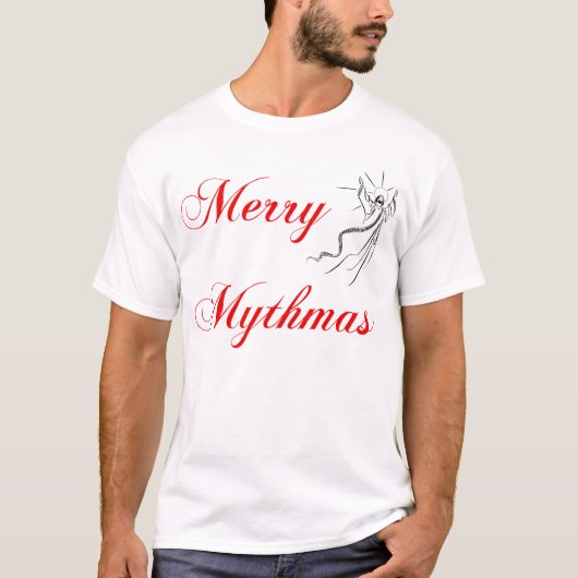 Fröhliches Mythmas T-Shirt (Vorderseite)