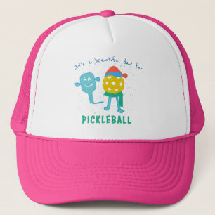 Fröhliches Niedliches Pickleball Day Pickleball We Truckerkappe