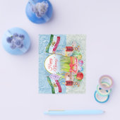 Fröhliches Norooz Haft Sin mit Löwe und Sonne Flyer (Einzeln)