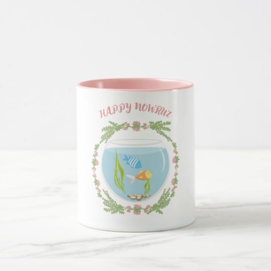 Fröhliches Nowruz Tasse (Zentrum)