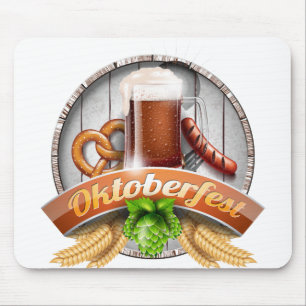 fröhliches Oktoberfest Mousepad