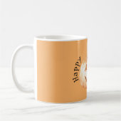 Fröhliches Oranges Kürbis Halloween Kaffeetasse (Links)