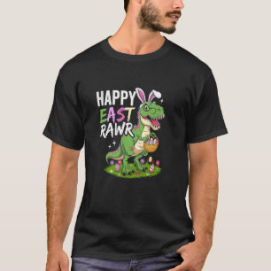 Fröhliches Ost-Rawr Lustiger Ostern Wortspiel T-Re T-Shirt