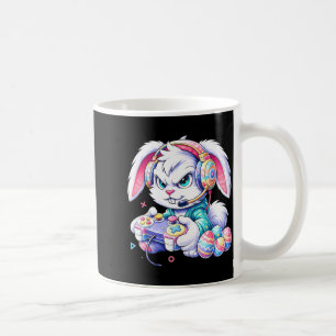 Fröhliches Osterei-Hasen-Videospiel für Kinder Jun Kaffeetasse