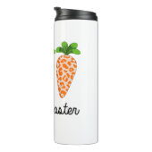 Fröhliches Ostergeschenk Karotte Süßes Ostergesche Thermosbecher (Nach rechts gedreht)