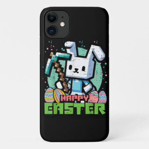 Fröhliches Osterhase Pixel Spiel  Case-Mate iPhone Hülle