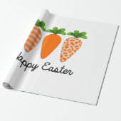 Fröhliches Ostern Karotte Süßes Ostern T-Shirt Geschenkpapier (Ungerollt)