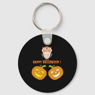 Fröhliches Owloween Süße Halloween Eule Classic T- Schlüsselanhänger