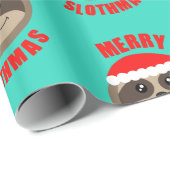 Fröhliches Papier Slothmas Geschenkpapier (Rolleneckpunkt)