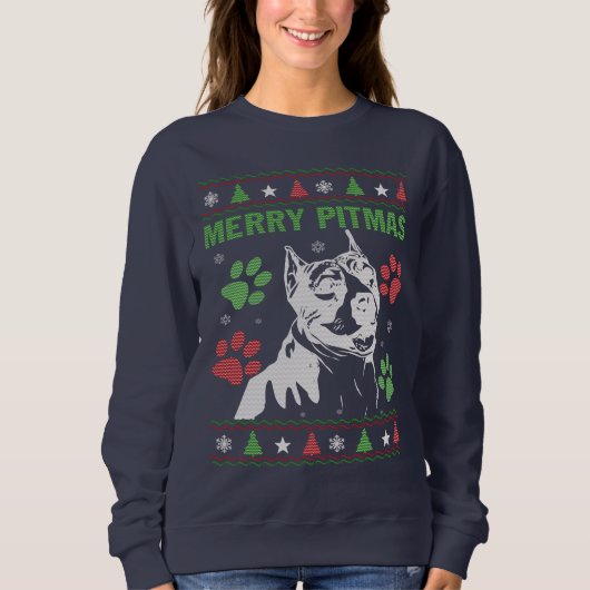 FRÖHLICHES PITMAS SWEATSHIRT (Vorderseite)