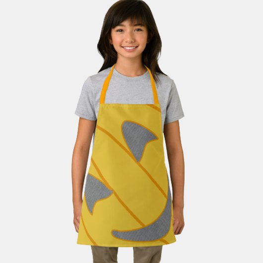 Fröhliches Pumkin Costume Design Halloween Orange Schürze (Insitu)