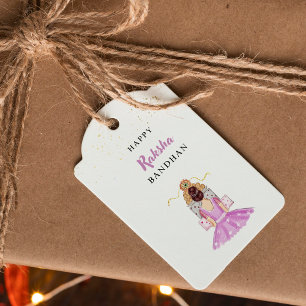 fröhliches Rakhi, Rakshabandhan, indisches Festiva Geschenkanhänger