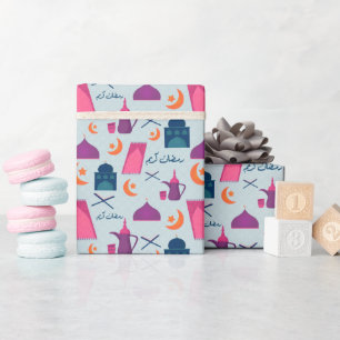 Fröhliches Ramadan-Muster Geschenkpapier