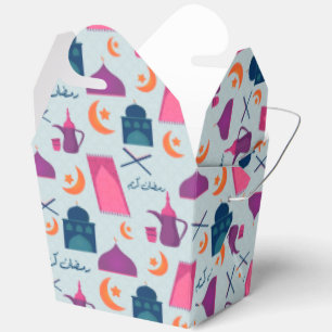 Fröhliches Ramadan-Muster Geschenkschachtel
