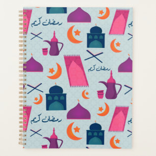 Fröhliches Ramadan-Muster Planer