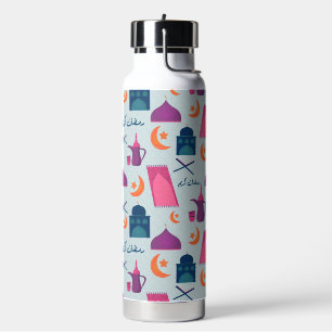 Fröhliches Ramadan-Muster Trinkflasche