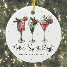 Fröhliches Spirituosen-Erhellen-Weihnachten