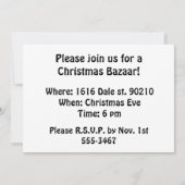 Fröhliches Squatchmas Einladung (Rückseite)