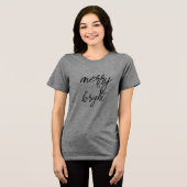 FRÖHLICHES T-SHIRT Tri-Blend SHIRT (Vorderseite voll)