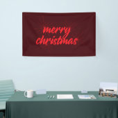 fröhliches, trendiges Design "Frohe Weihnachten" Banner (Messeveranstaltung)