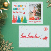 Fröhliches und helles Foto Weihnachten