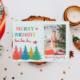 Fröhliches und helles Foto Weihnachten