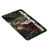 Fröhliches und helles Horizontales Weihnachtsfest- Magnet (Rechte Seite)