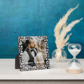 fröhliches und helles, modernes Weihnachtspaar Fot Fotoplatte (InSitu)