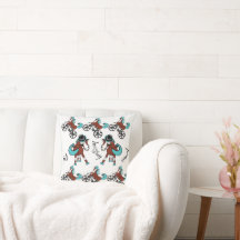 fröhliches und helles Pferdedesign