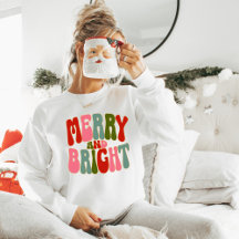 Fröhliches und helles Sweatshirt, Holiday Themed