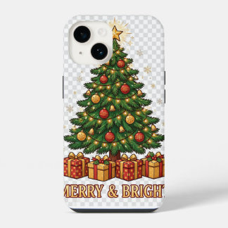 Fröhliches und helles Weihnachten iPhone-Hülle iPhone 14 Hülle