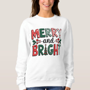 Fröhliches und helles Weihnachts-Shirt – Weihnacht Sweatshirt