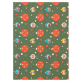 Fröhliches und helles Weihnachtsfest-Foto Tischdecke (Vorderseite)