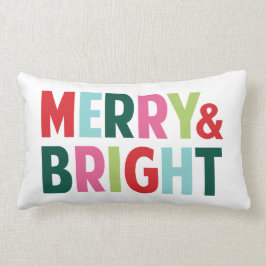 Fröhliches und helles Weihnachtsgebäck Lendenkissen
